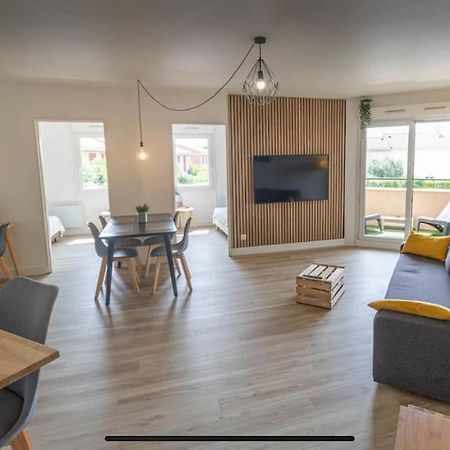 *T3*Toulouse Purpan+Parking+Piscine Appartement Buitenkant foto