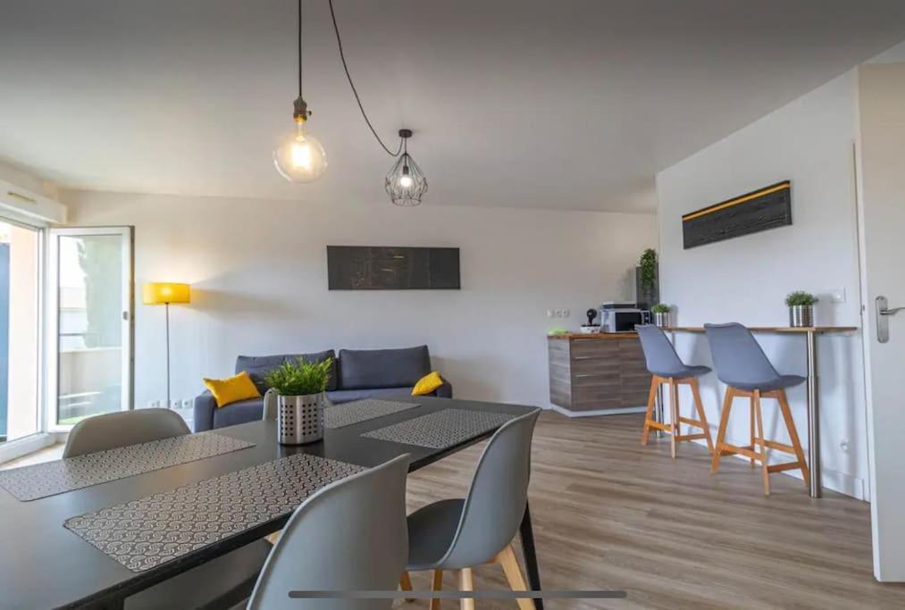 *T3*Toulouse Purpan+Parking+Piscine Appartement Buitenkant foto